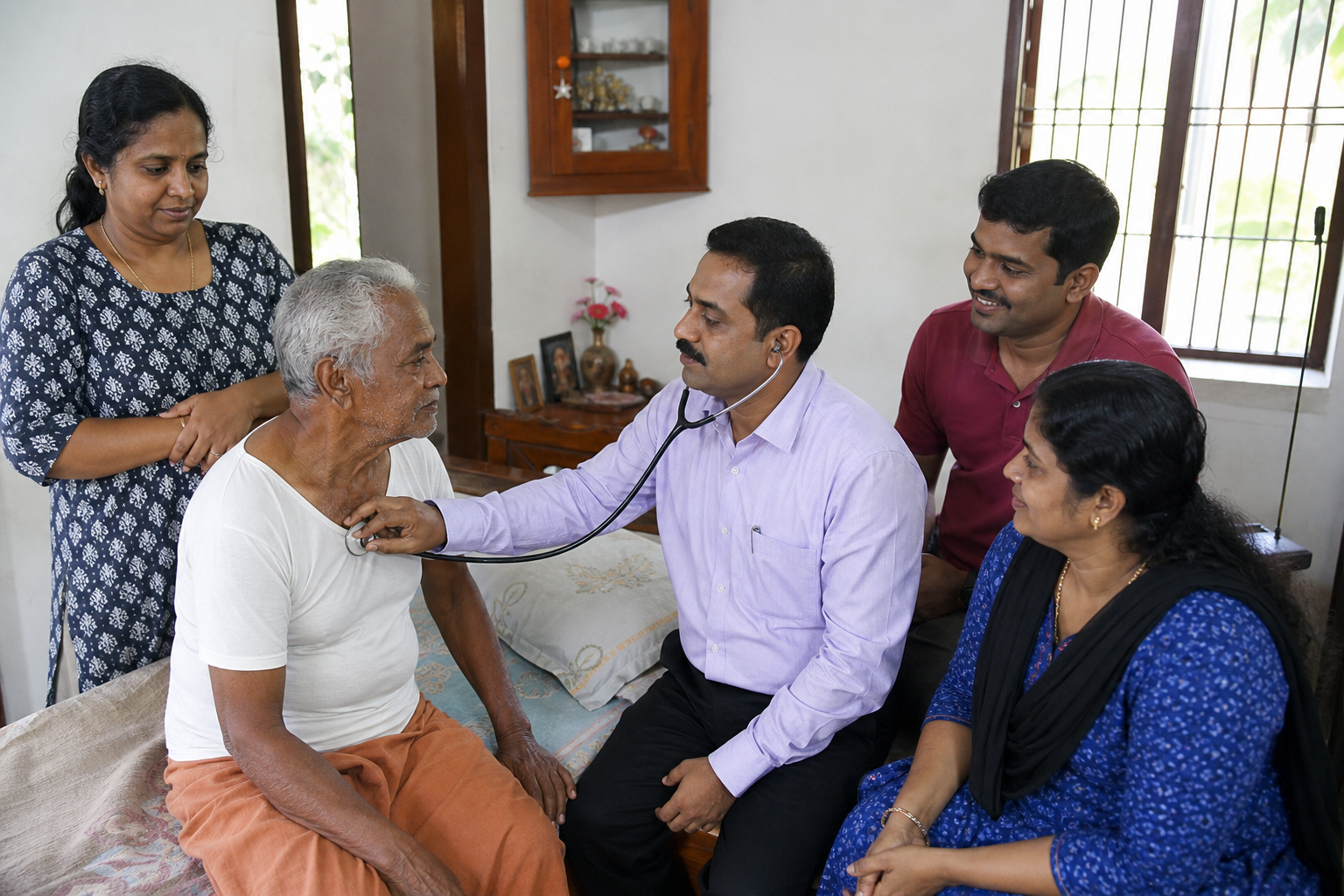 Home Care at Ravouex Zyor Hospital, Punalur